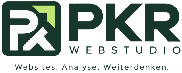 PKR Webstudio – Websites. Analyse. Weiterdenken.